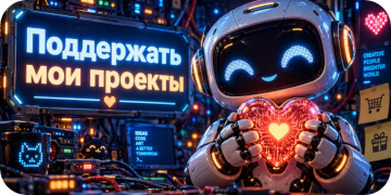 Поддержать мои проекты